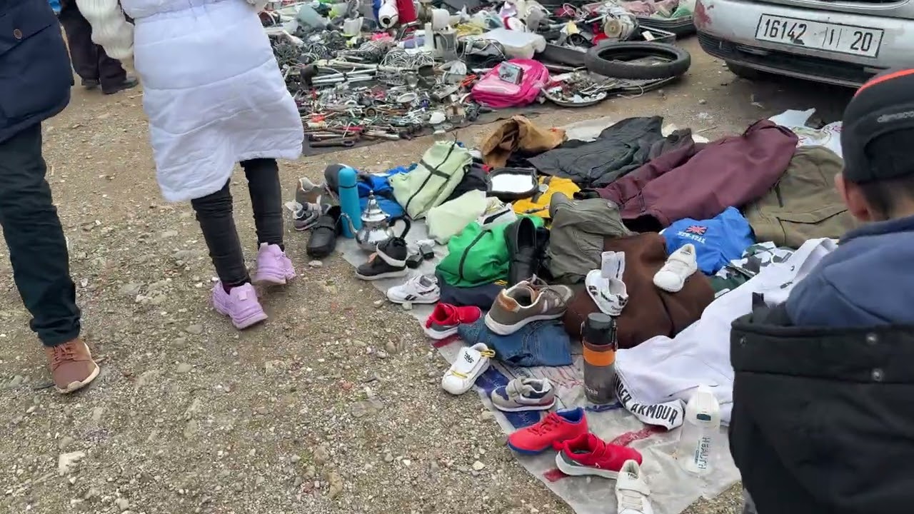 جولة في جوطية الفنيدق عيش الاجواء ديال البراح