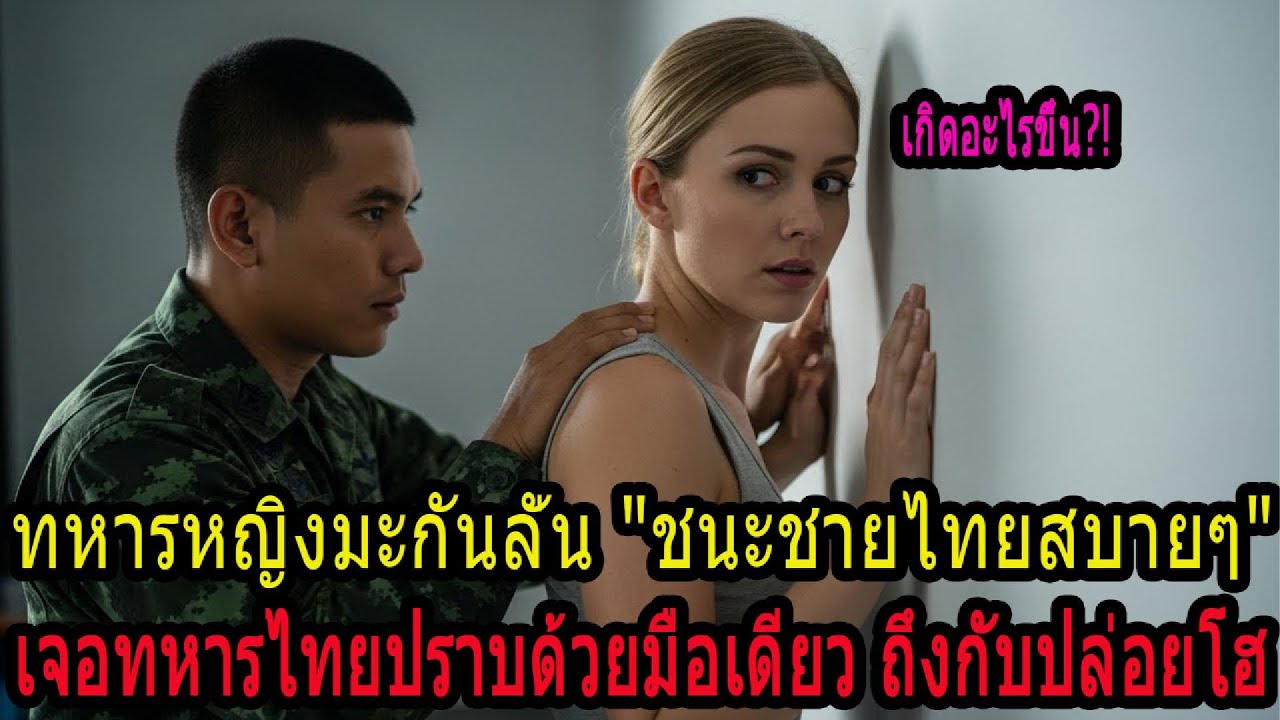 ทหารหญิงมะกันสบประมาท 