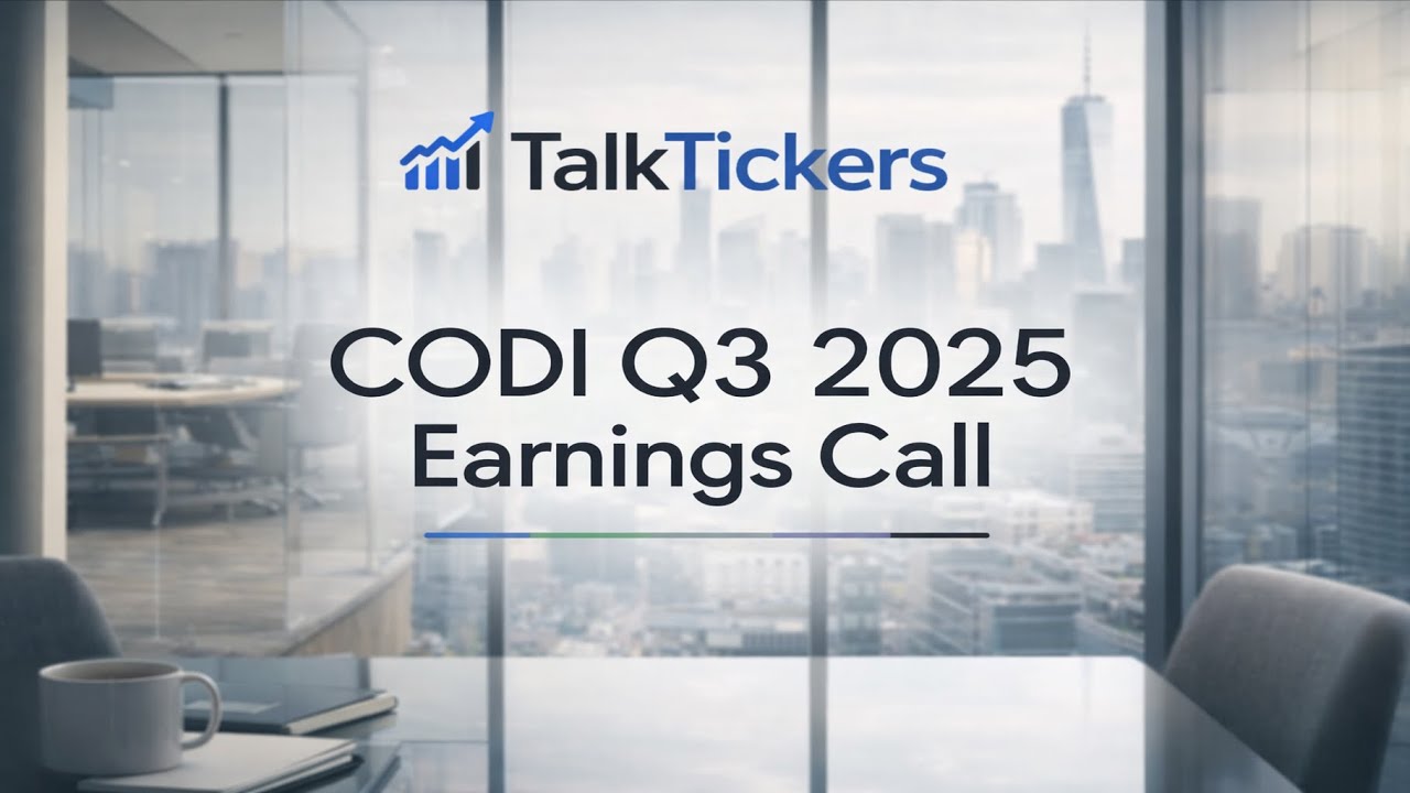 Compass Diversified Q3 2025 Earnings: Missed Numbers, Market Reaction & Turnaround