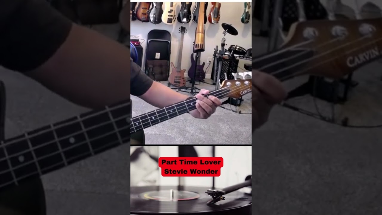 This is a GREAT Stevie Wonder Bass Line That Is Easy! #steviewonder