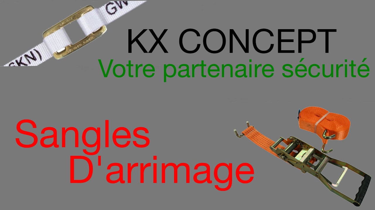 KX CONCEPT / Sangles d'Arrimage