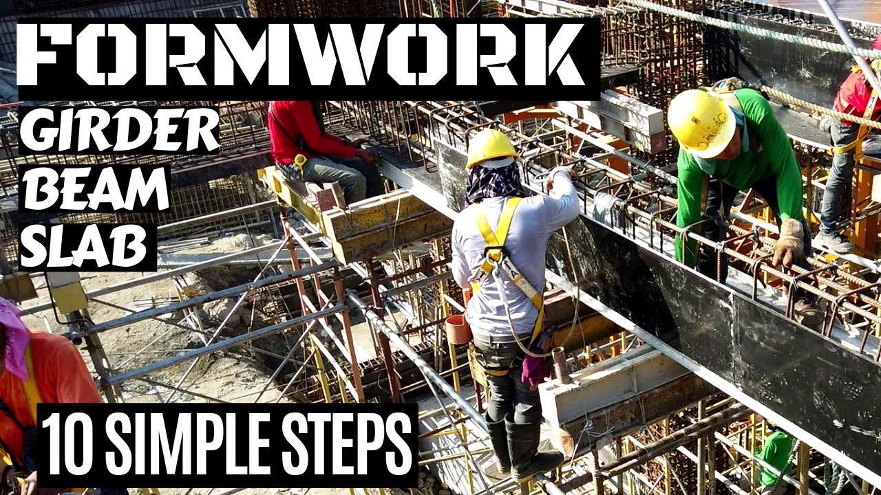 FORMWORK BEAM GIRDER AND SLAB BUILDING CONSTRUCTION