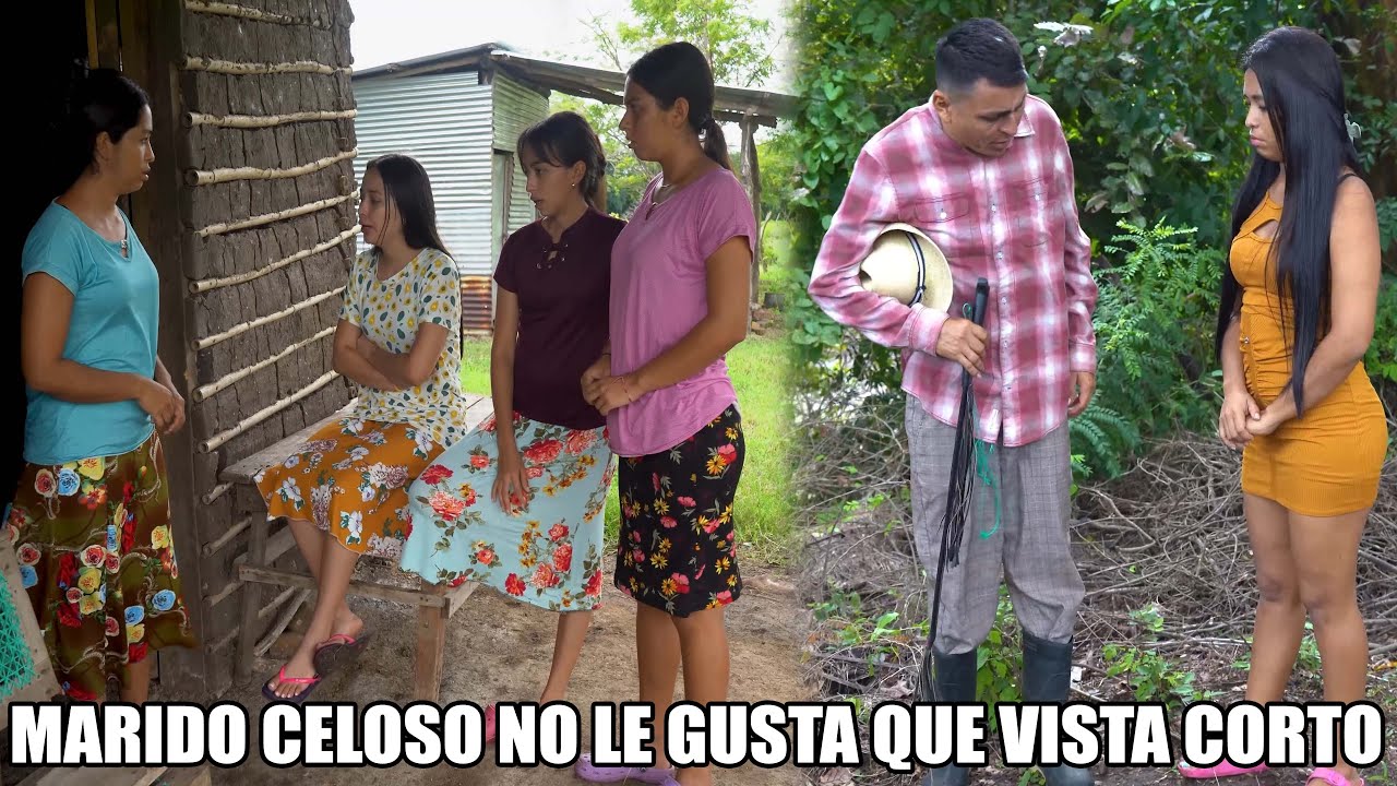 Tenia celos de su  mujer y la obliga a vestirse fodonga.