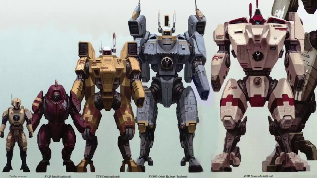 Tau-uzbrojenie i pancerze bitewne