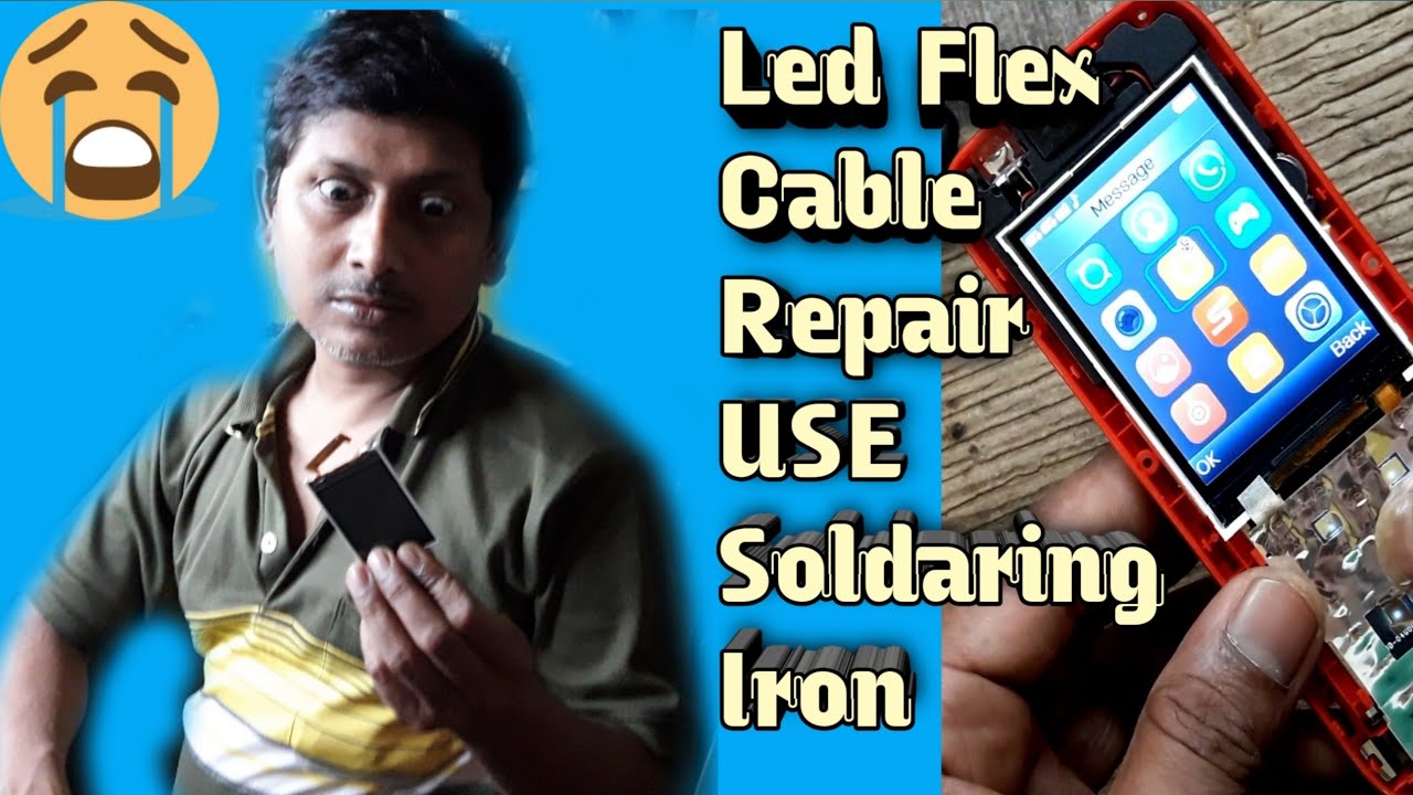 How to Repair Mobile Lcd | Lcd Flex Cable Damage Repair | Mobile Lcd Cut Pin Repair | Display
