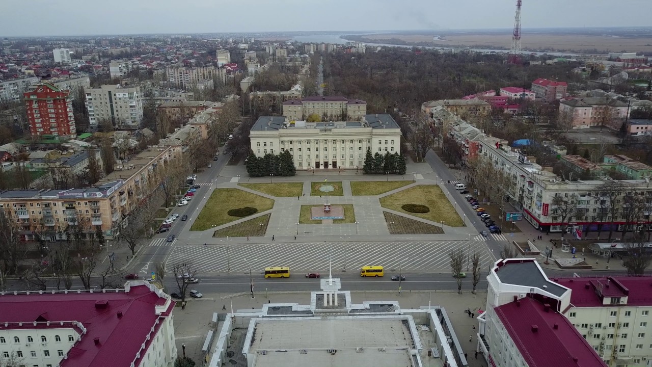 Херсон с высоты часть первая. Kherson from above part 1. 4K
