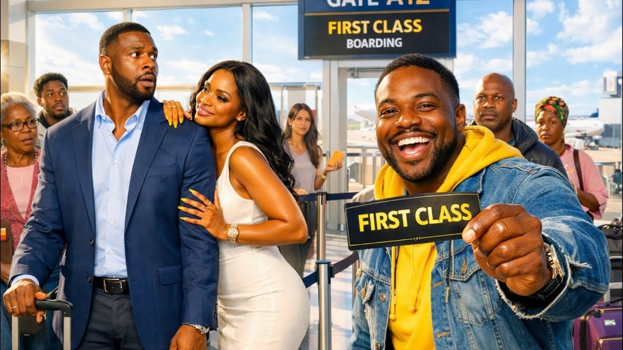 My Wife Handed My First Class Seat to Her Brother—Then Smirked, “Be a Man ” I Quietly Ended…