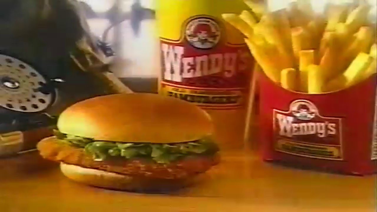 Wendy's Fish Sandwich Commercial 1991 Dave Thomas