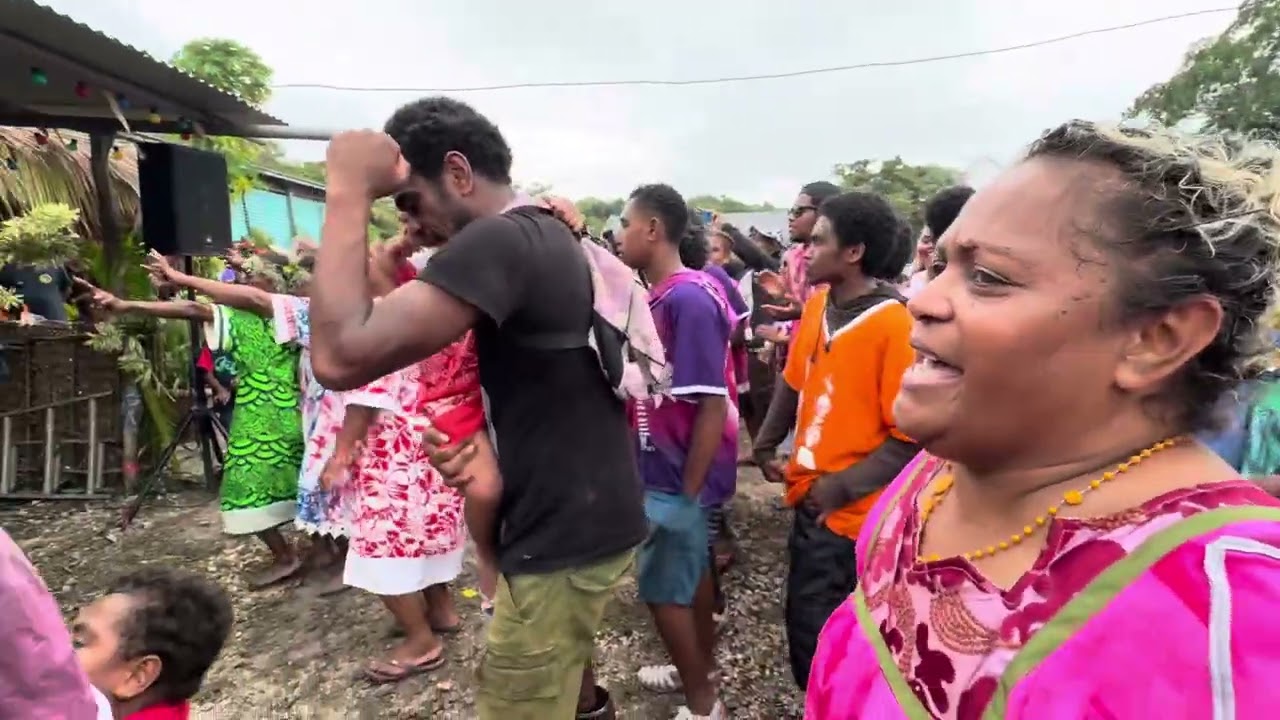 Pendant le mariage à Iwe et Rebecca le 21-10-2015
