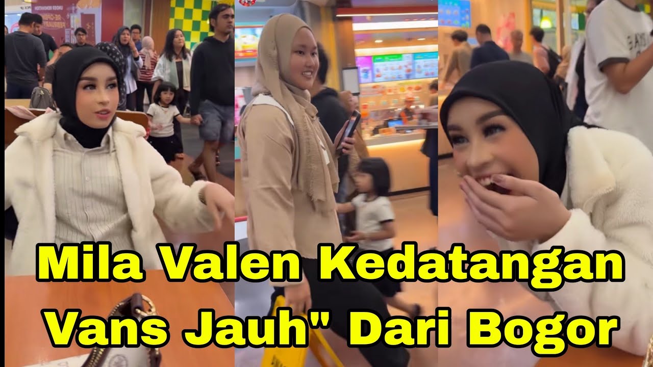 VALEN MILA DI SUBANG KETEMU FANS JAUH