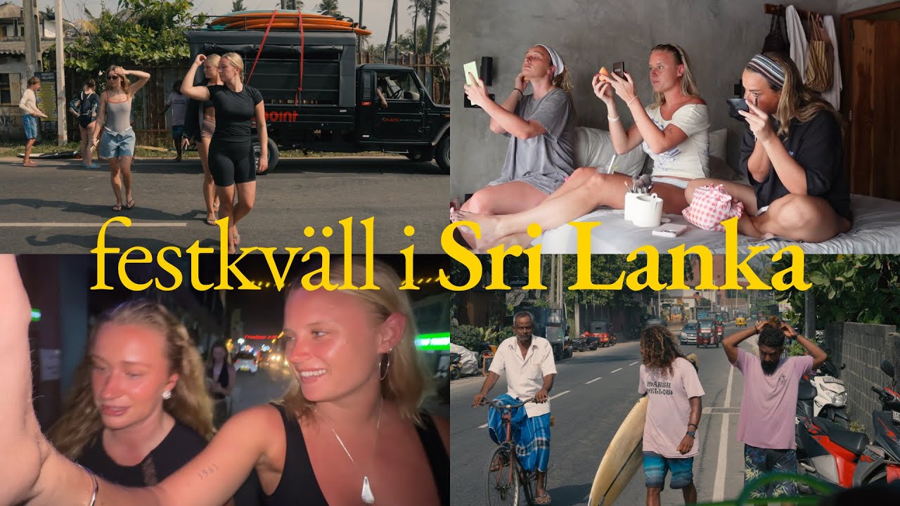 FÖRSTA DAGARNA I SRI LANKA 