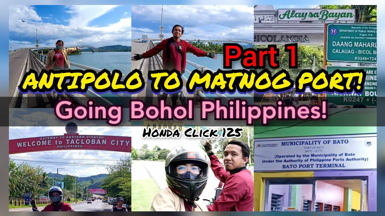 MATNOG TO BOHOL MOTORCYCLE SOLORIDE APRIL 2023