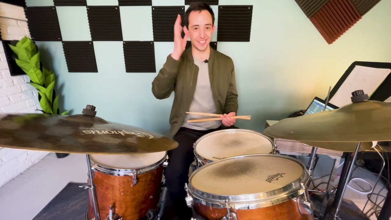 How to stop playing jazz drums too loud