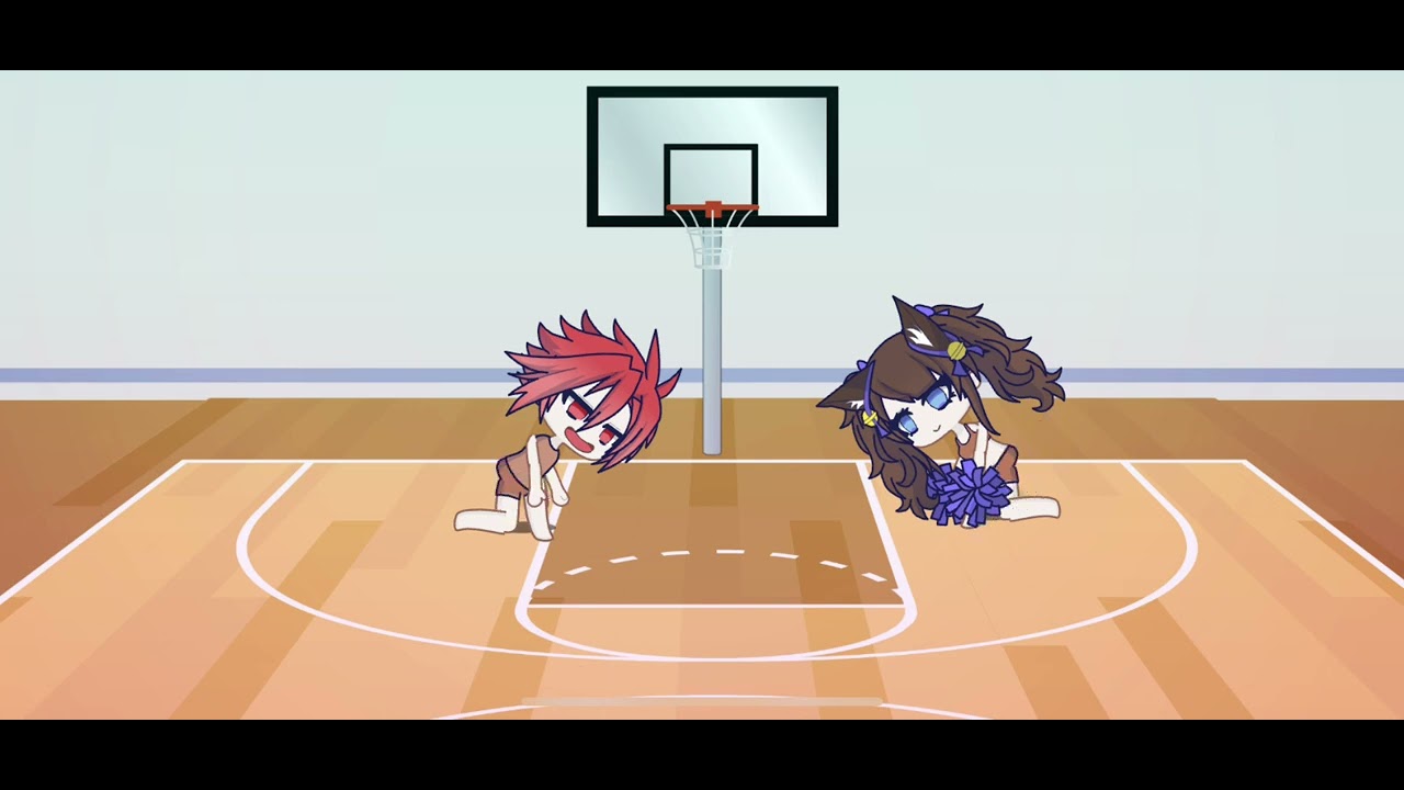 BasketBaller and Cheerleader hypnotised to swap clothes!!!