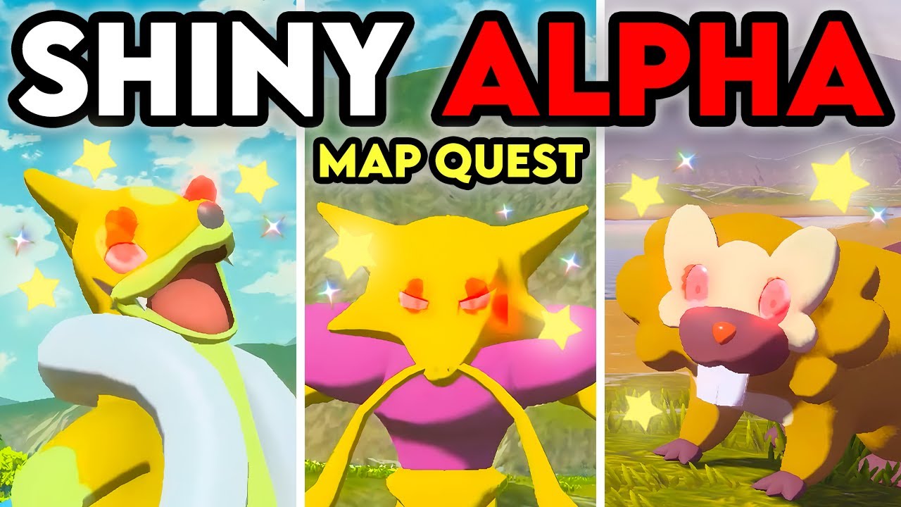 The HARDEST Shiny Alpha Pokemon Challenge.. EVER..