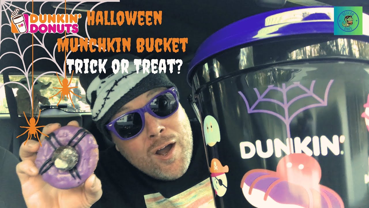 Dunkin&rsquo; Donuts Halloween Munchkin Bucket Review: Trick-or-Treat?