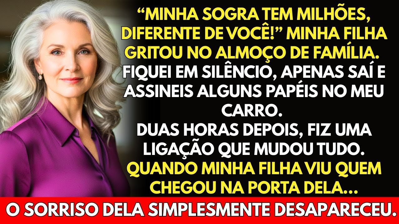 Minha filha disse: 