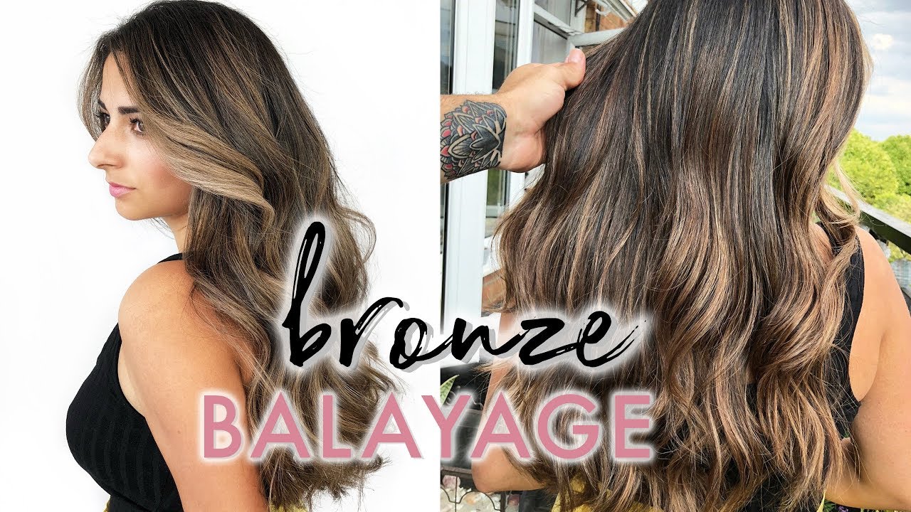 AM I BRONDE? | Bronze Balayage Highlights on Dark Hair | Ysis Lorenna
