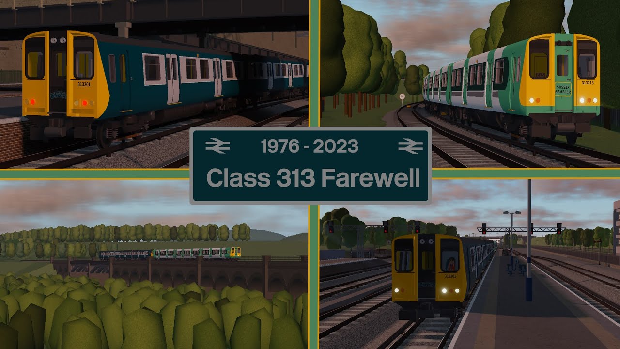 Class 313 Farewell Tour - Roblox Grand Continental Railways (19/05/2023)