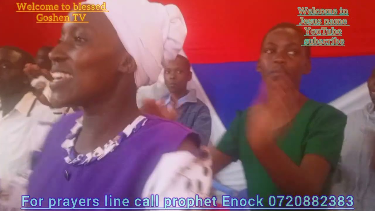 Welcome to blessed Goshen TV for prayers line call prophet Enock 0720882383