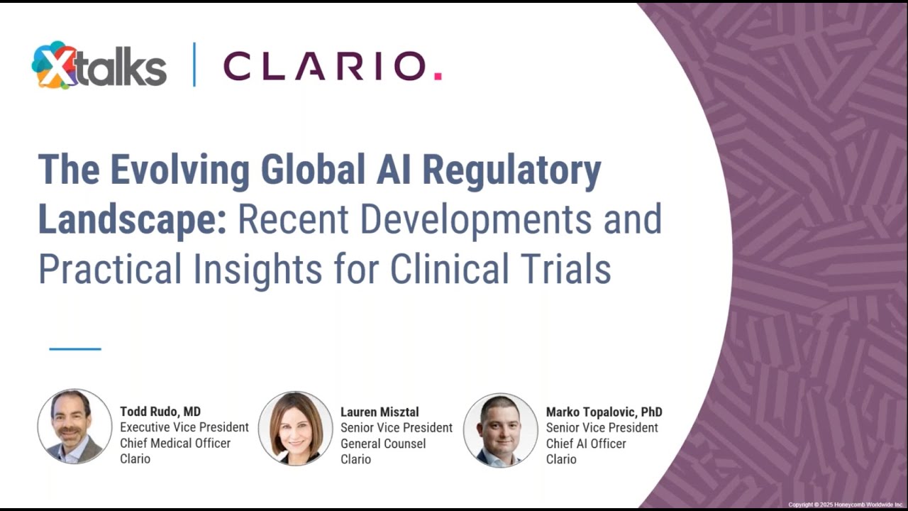 The Evolving Global AI Regulatory Landscape: Recent Developments & Insights for Clinical Trials