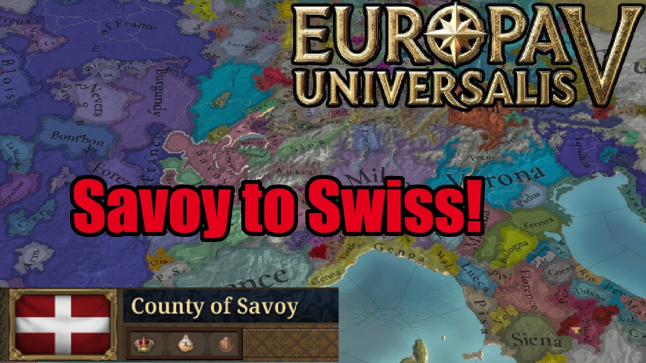 EU5 Savoy, but Everyone Hates me