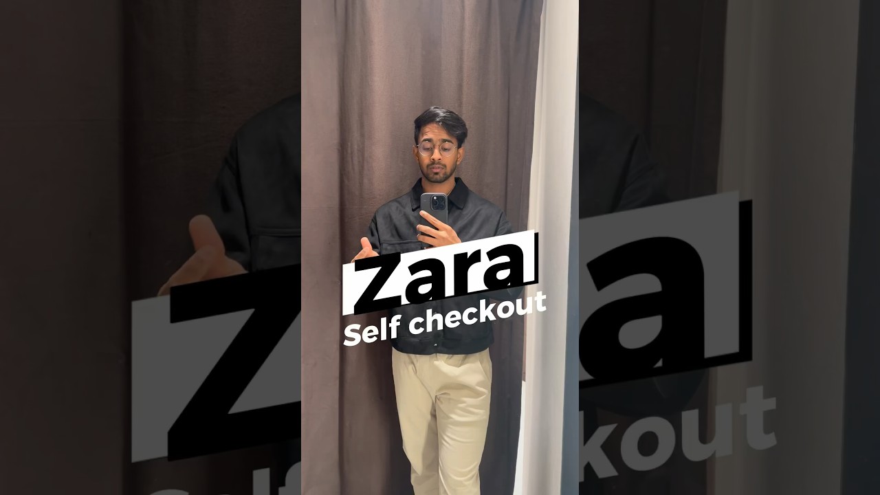 Shopping in Zara Self Checkout👘 #dubai #zara #dubaivlogger #dubai_wanderer_vlogs