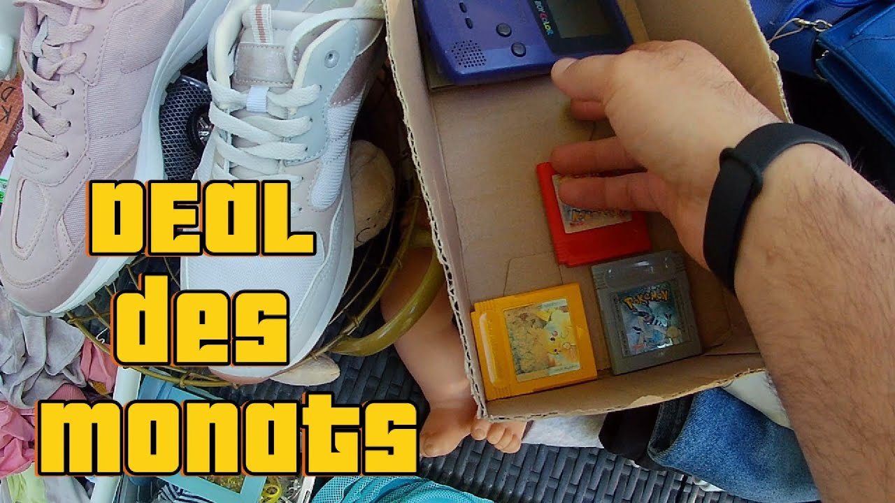 Endlich Gameboy und Pokemon. Super Deal auf dem Flohmarkt
