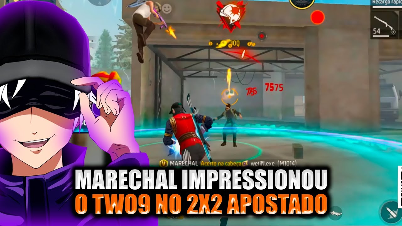 MARECHAL DEIXOU O TWO9 IMPRESSIONADO NO 2X2 APOSTADO!