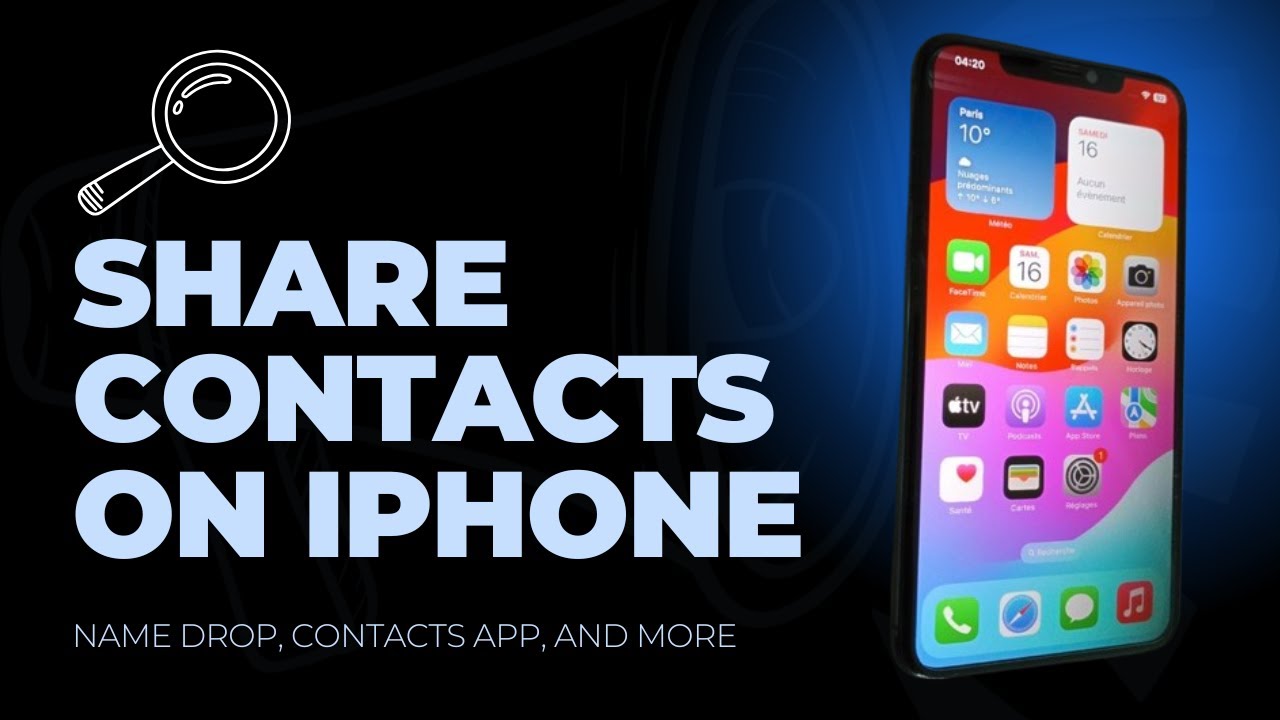 How To Share Contacts on iPhone