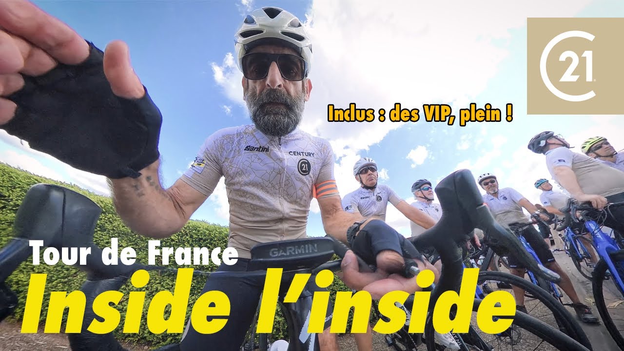 Inside un Inside du TDF avec Bernard Hinault, Denis Brogniart, Paul Belmondo et plein d'autres VIP !