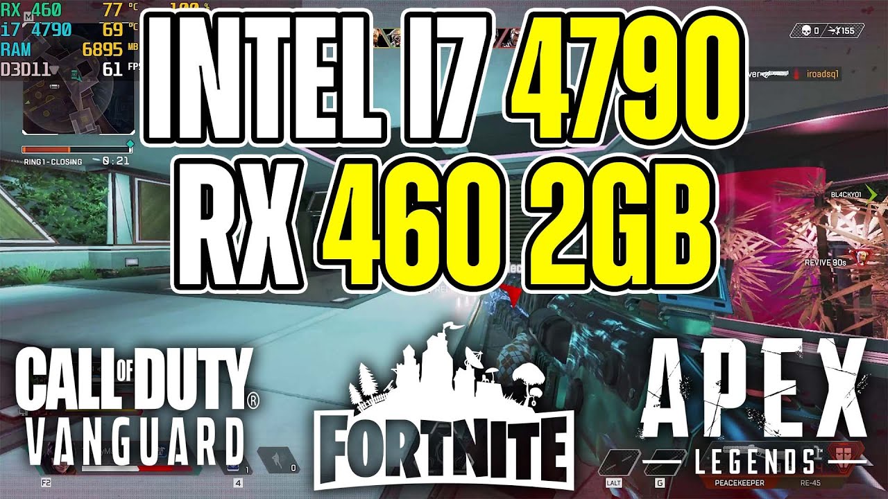 RX 460 + Intel i7 4790 | $320 PC Build | Test in 3 Games