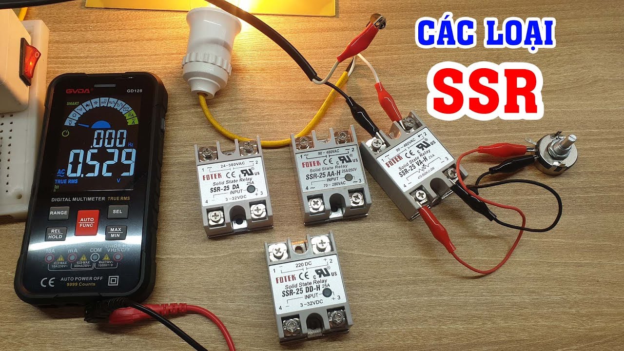 Thiết bị này rất hữu ích nhưng nhiều người có thể chưa biết - Các loại Relay SSR và cách sử dụng
