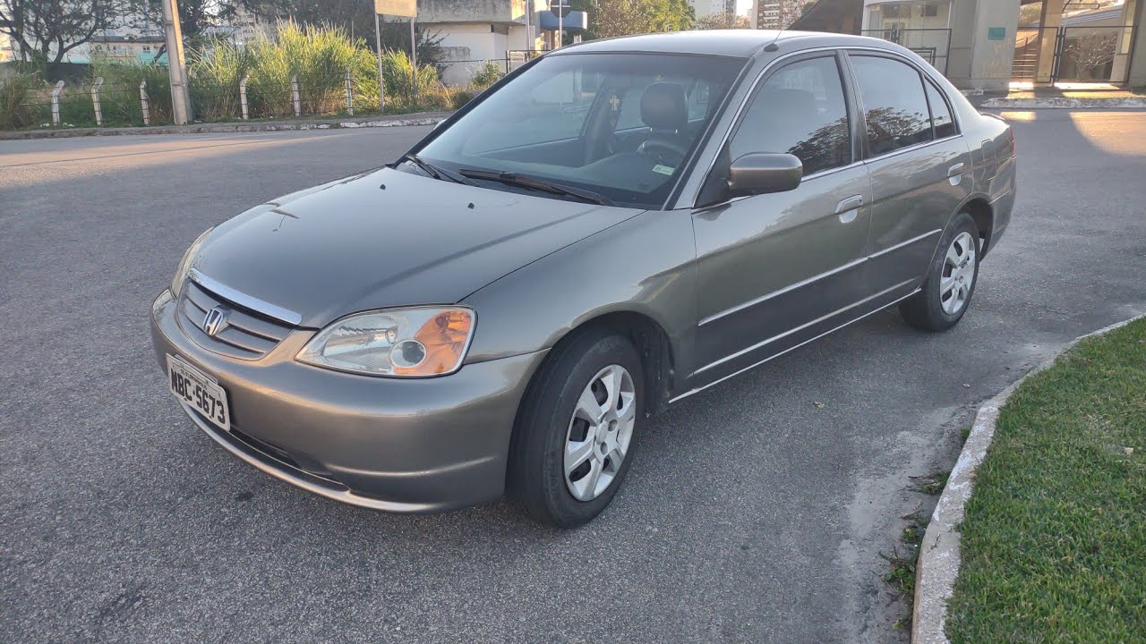 Honda Civic LX 2001 automático em perfeitas condições. Luciandro Repasses