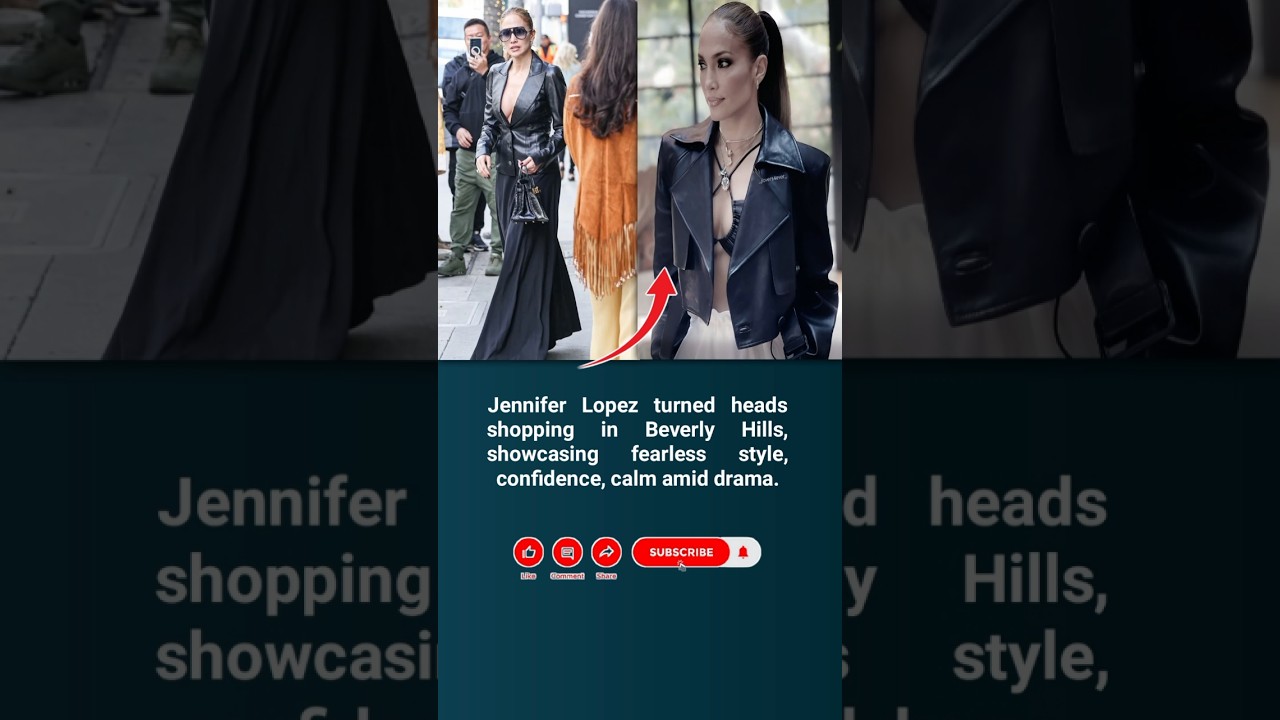 Jennifer Lopez's Stunning Beverly Hills Appearance Has Fans Talking 🔥 