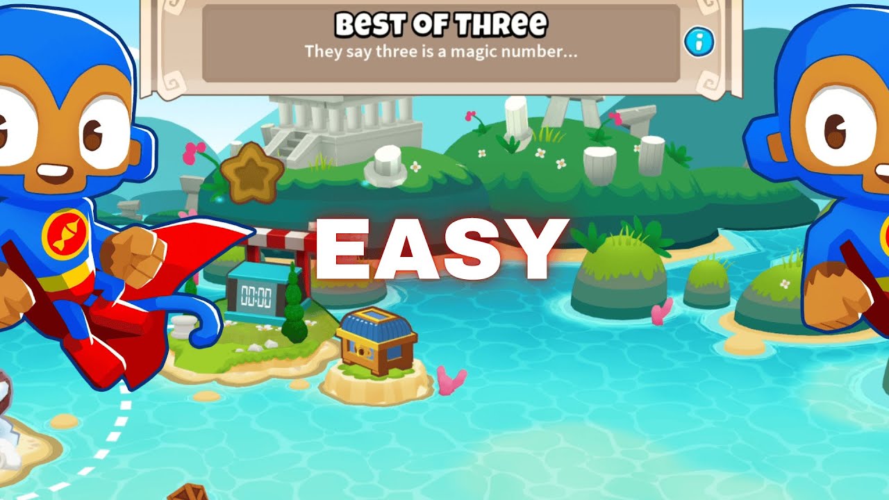 BTD6 Odyssey |  Easy Tutorial | Best Of Three