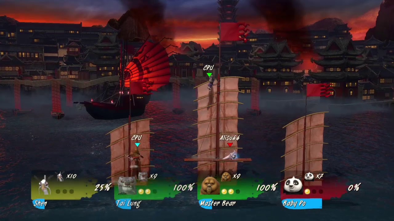 Kung Fu Panda: Showdown of Legendary Legends Shen's ship Stock