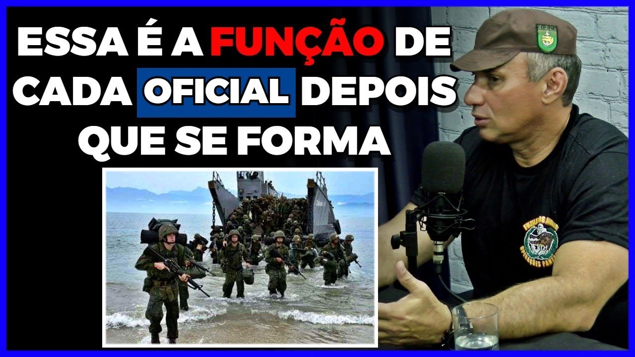 Oficial Fuzileiro, Intendente e Armada Essa &eacute; a FUN&Ccedil;&Atilde;O | Cortes Fuzileiro Real