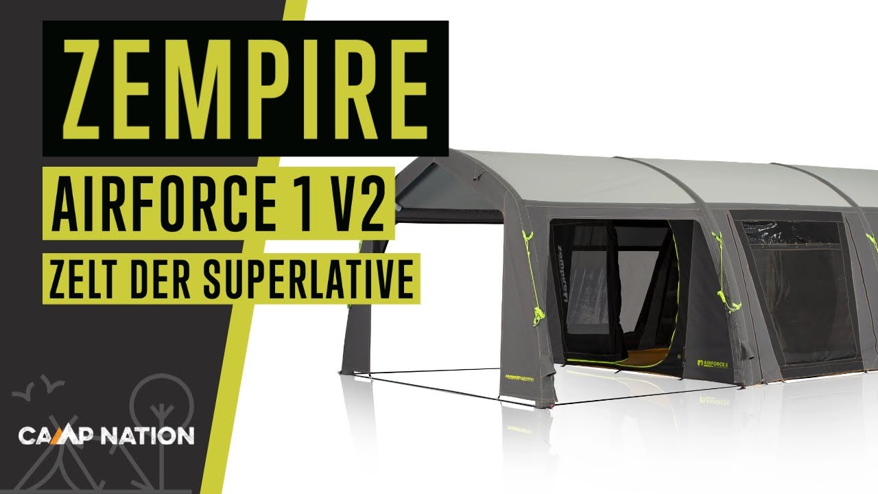 Zempire Airforce I V2 - Familienzelt der Superlative - Vorstellung