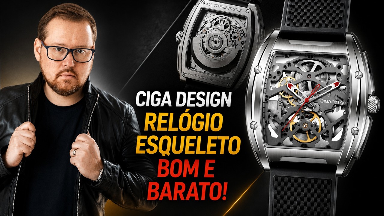 Ciga Design Z Edge Titanium - Relógio Chinês é bom?