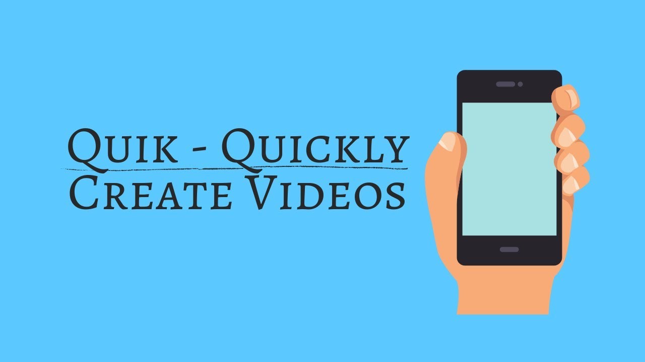 How to Use the Quik app to Quickly Create a Video