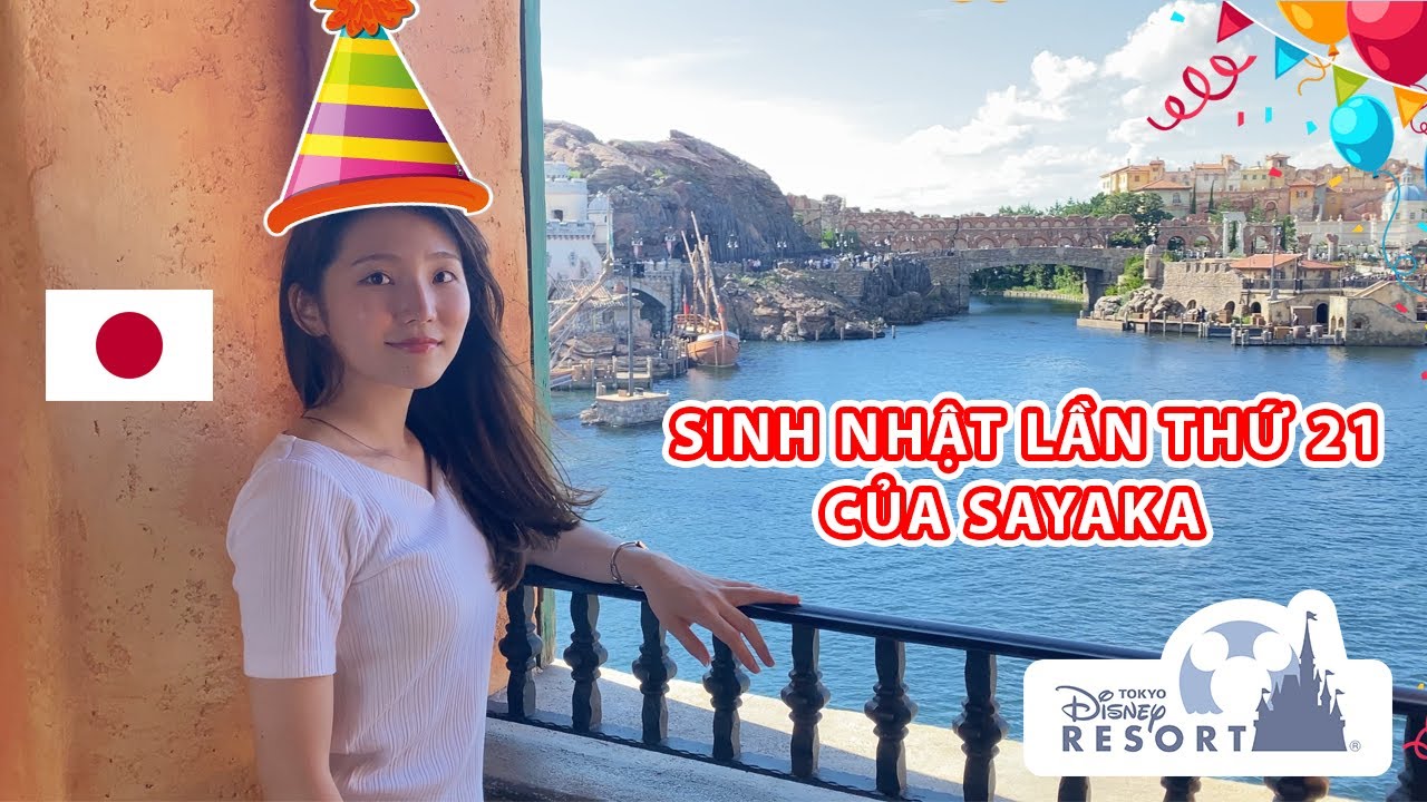 Đi chơi ngày Sinh Nhật của Sayaka | Review Tokyo Disney Sea | Cặp Đôi Việt - Nhật