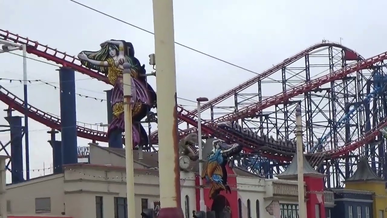 Big One Off Ride Footage 2023 Blackpool Pleasure Beach