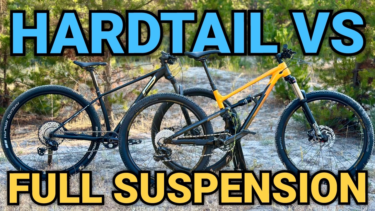 Should YOU Get A Hardtail Or Full Suspension Mountain Bike?