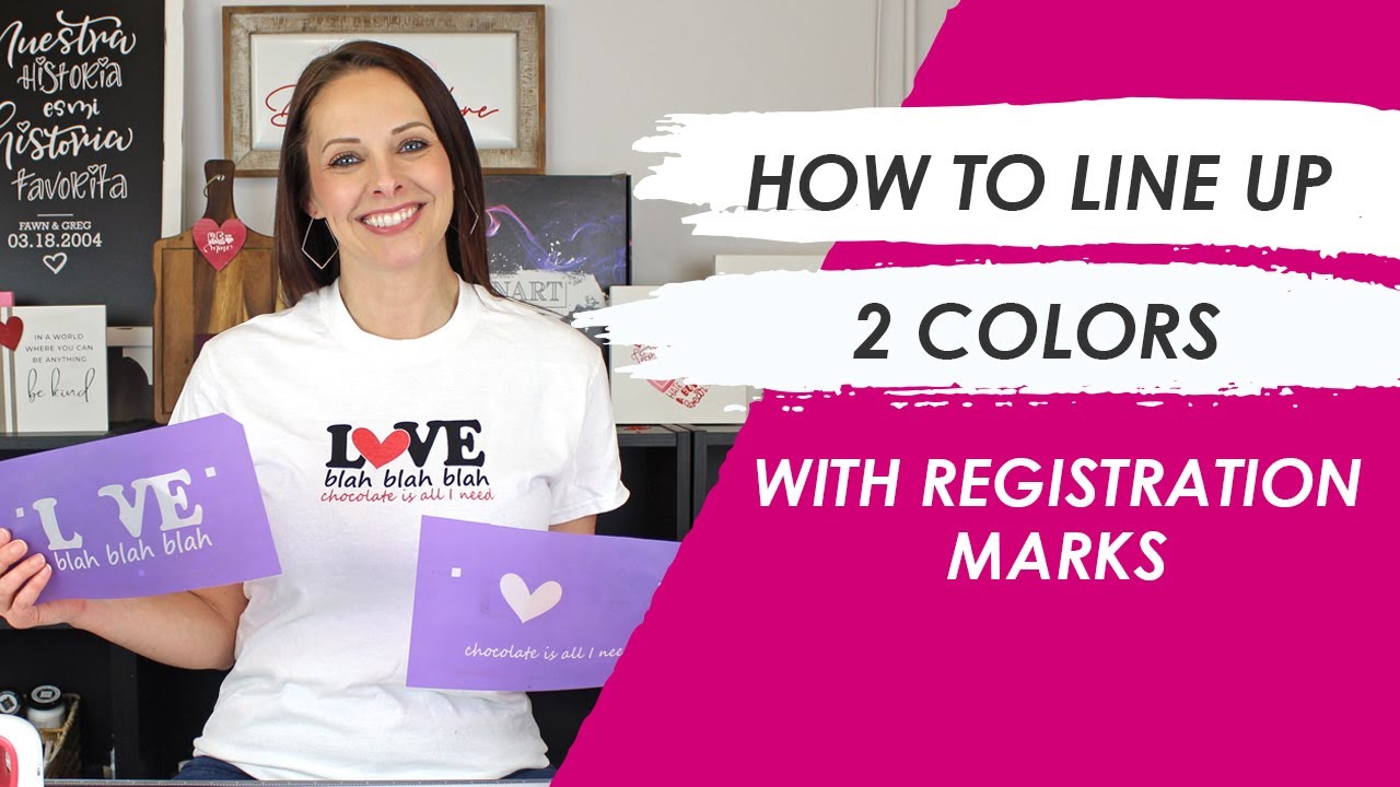 Screen Print Two Colors with Ikonart | Add Registration Marks