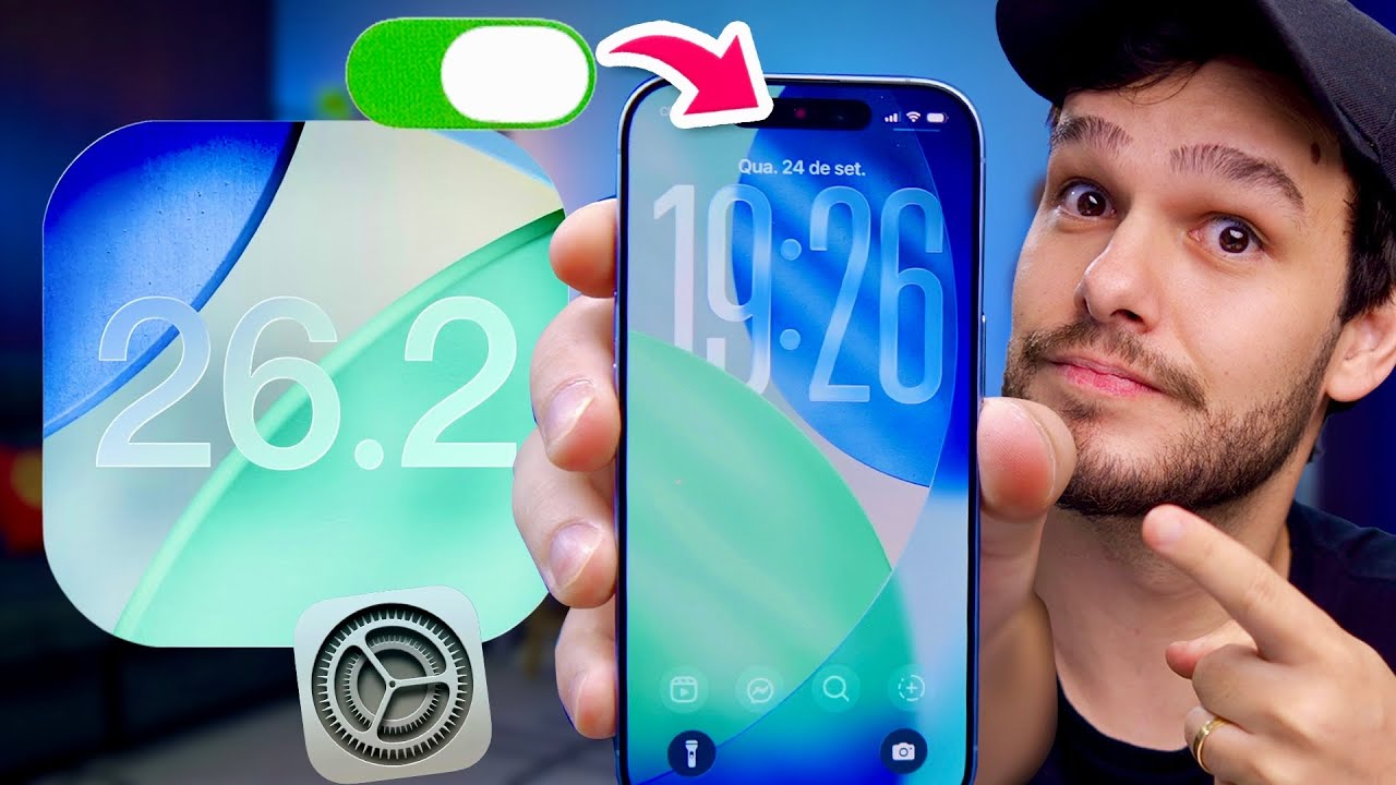NOVA ATUALIZAÇÃO iOS 26.2 - QUAIS SÃO AS NOVIDADES