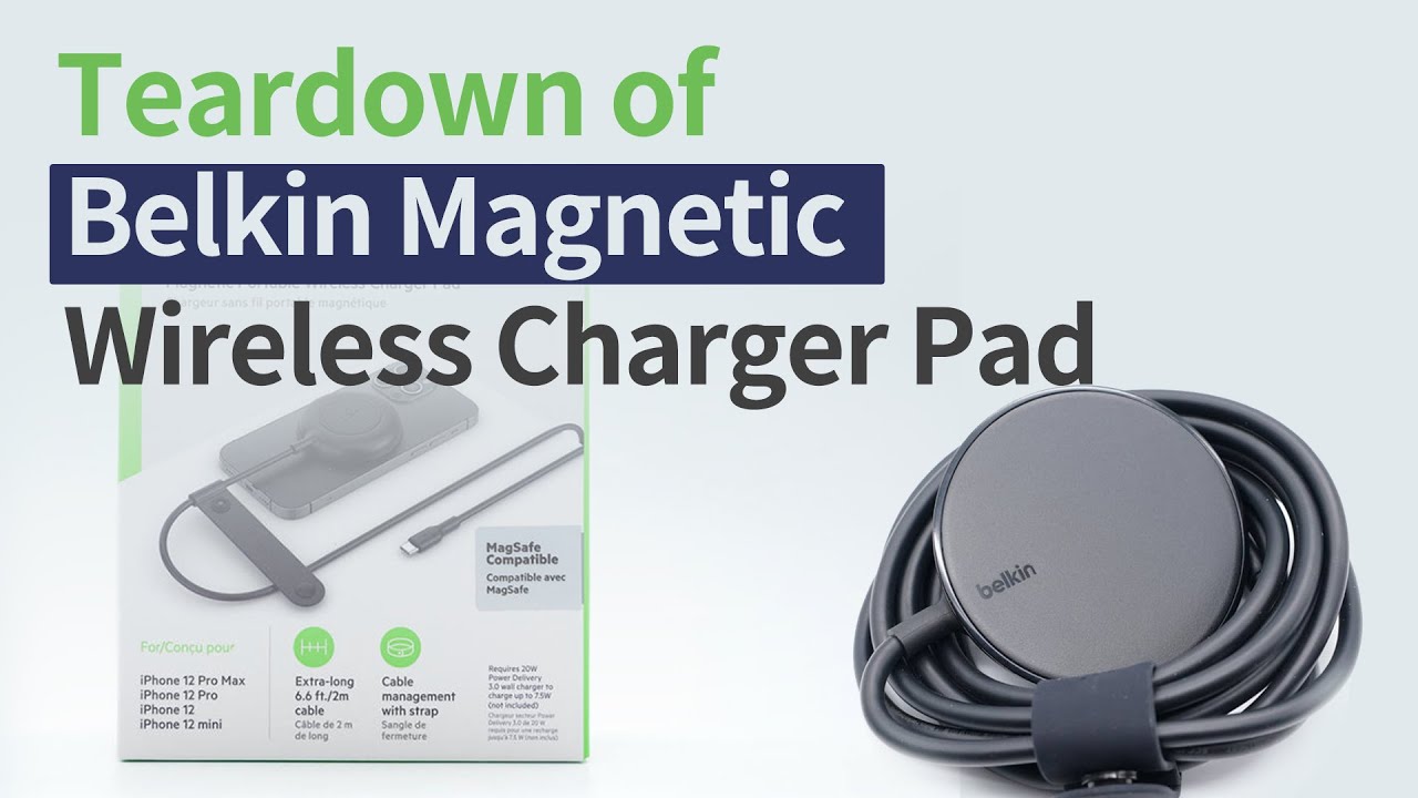 Teardown of Belkin Magnetic Wireless Charger Pad