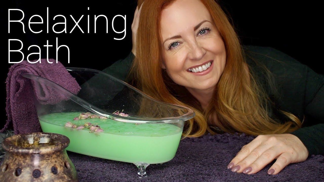 ASMR | Preparing You A Bath | Fizzes, Crinkles, Candles & Tapping