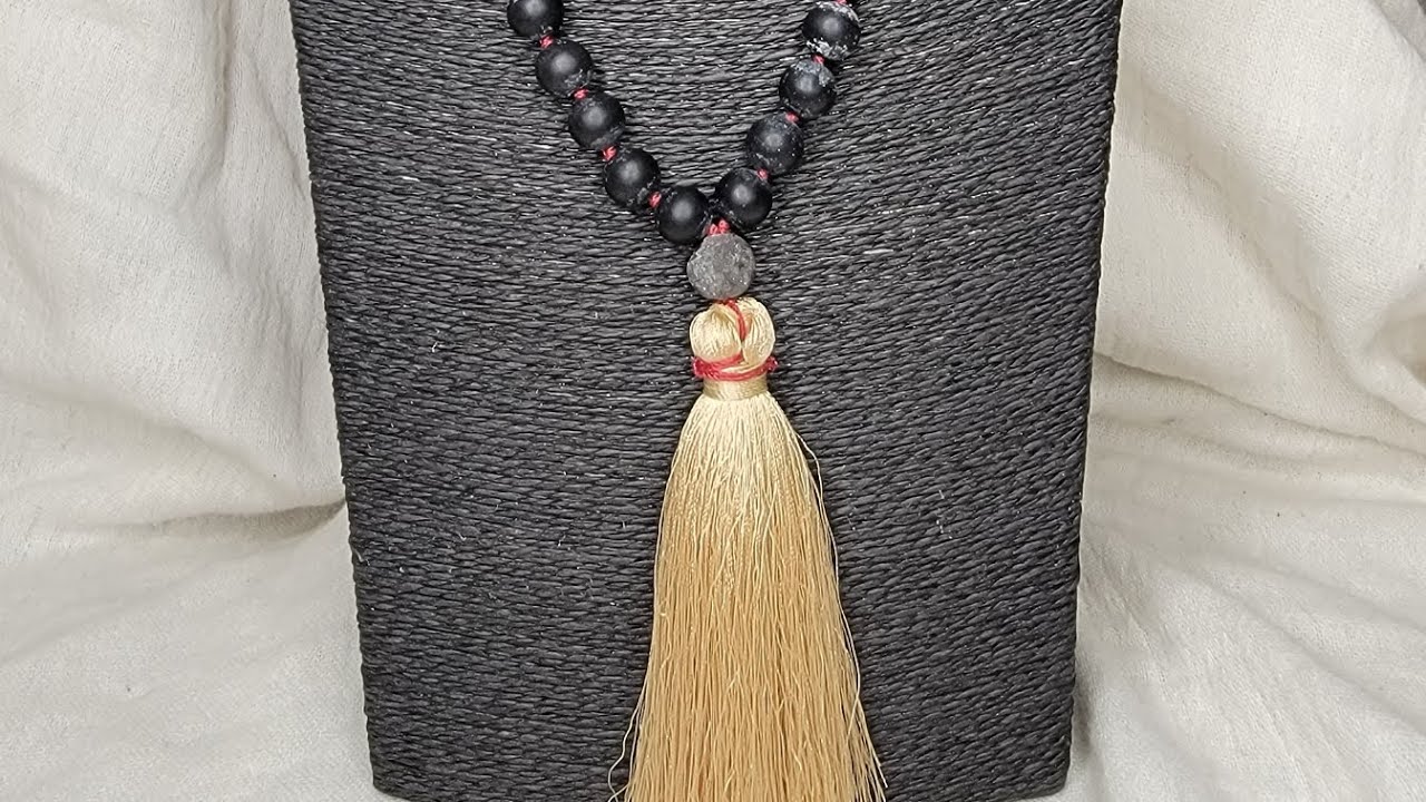 Mala tassel tutorial