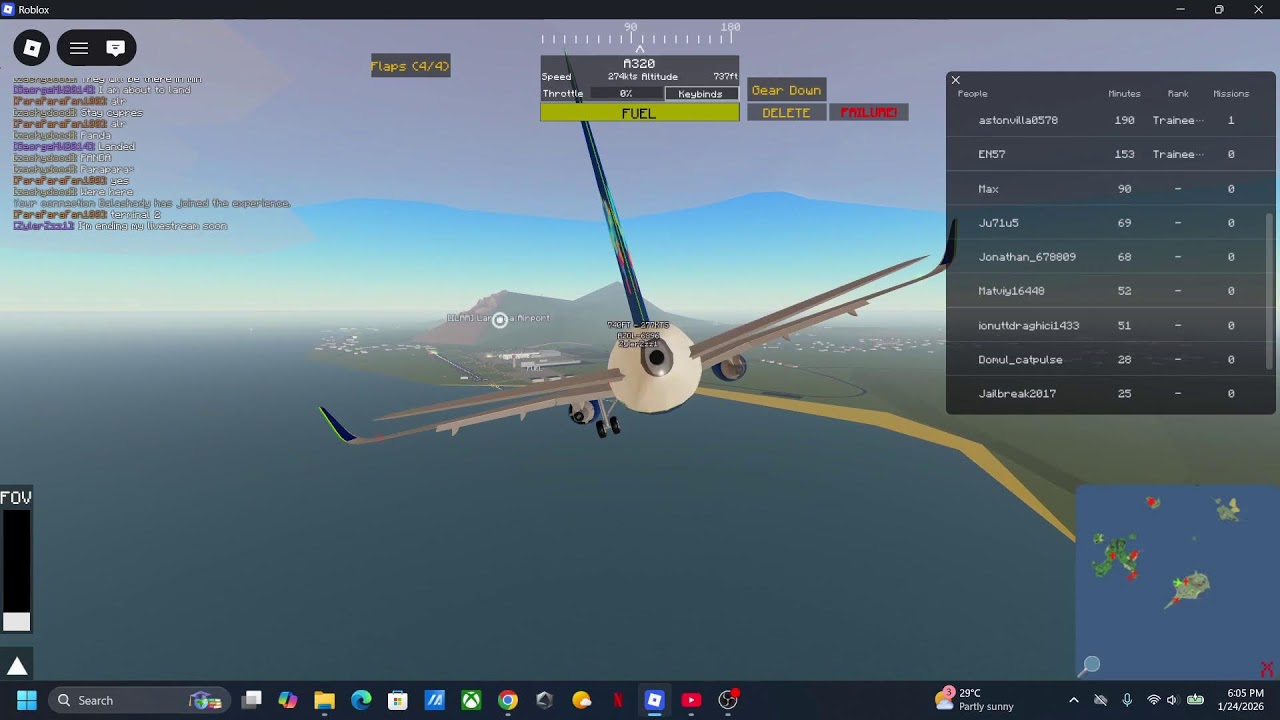 UPS B757-200 Livestream (PTFS)